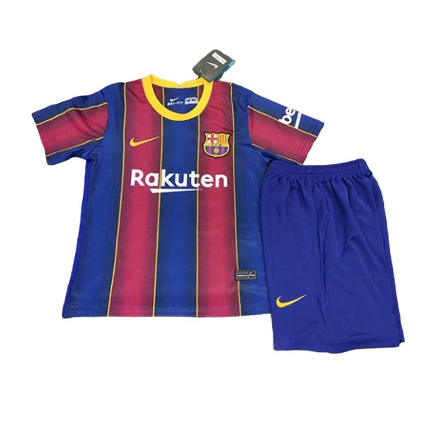 Camiseta Barcelona Replica Primera Ropa Niños 2020/21